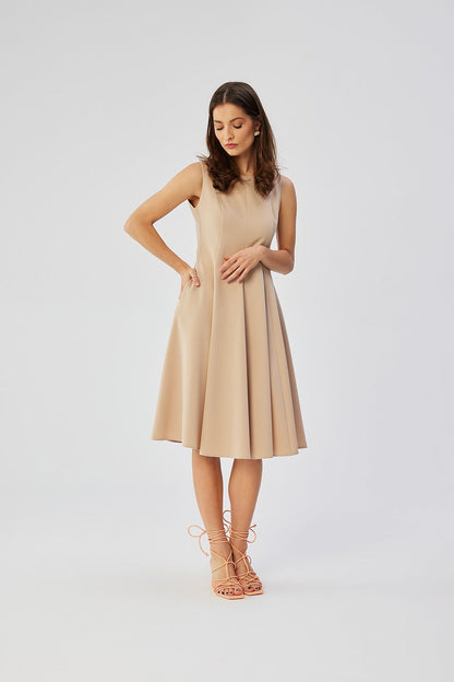  Sukienka Model S358 Beige - Stylove 