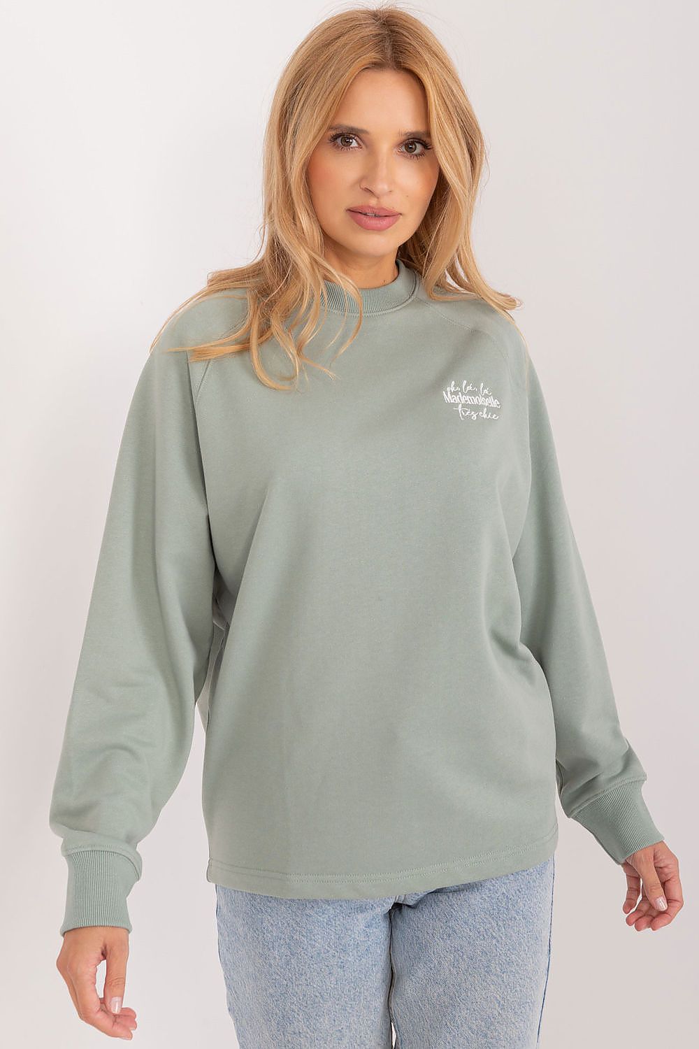   Bluza Damska Model D10088BC02656A Pistacja - Sublevel 