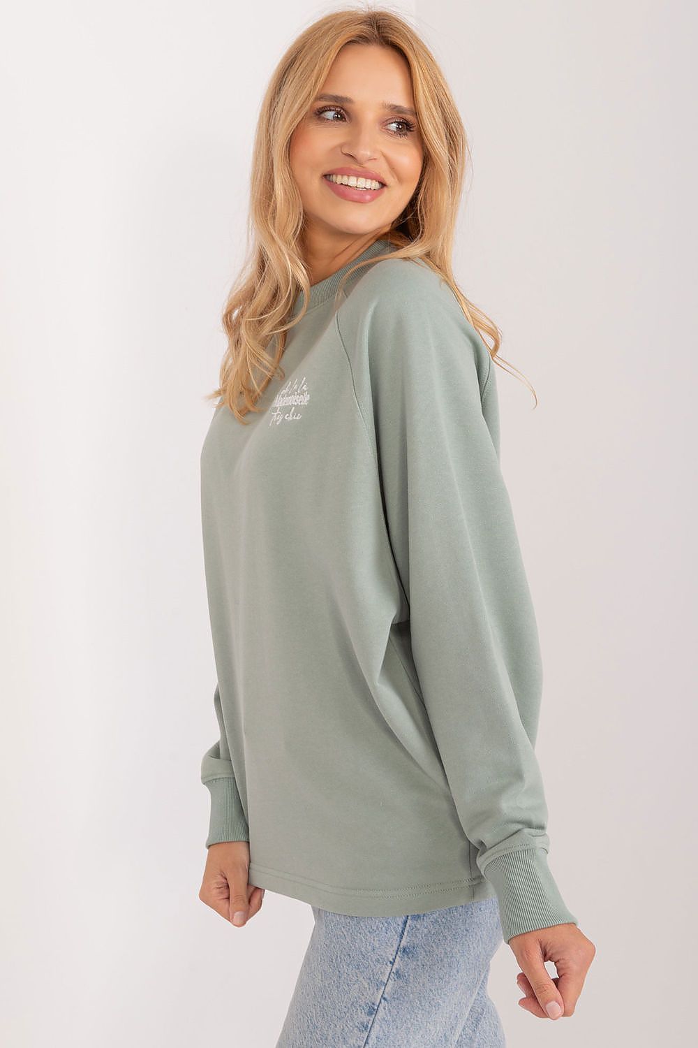   Bluza Damska Model D10088BC02656A Pistacja - Sublevel 