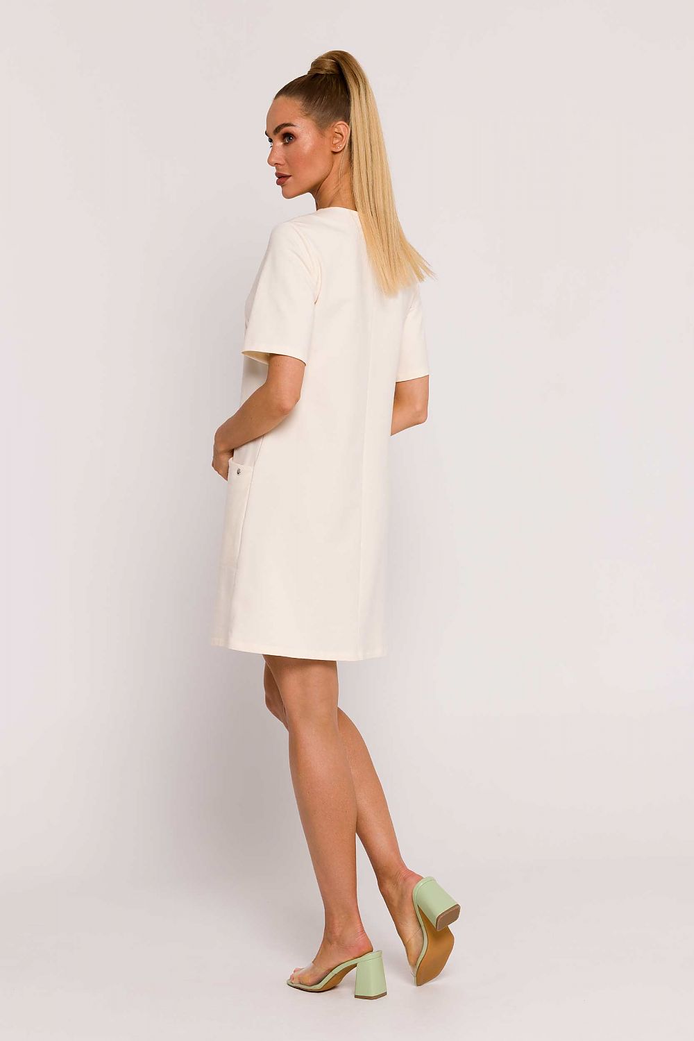  Sukienka Model MOE788 Śmietana - Moe 