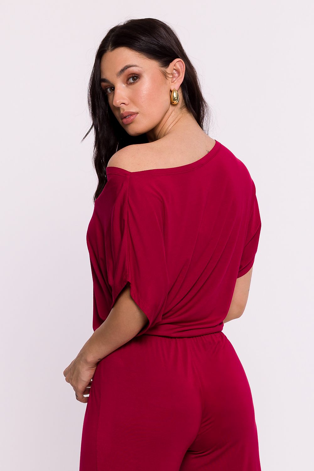   Bluzka Model B287 Bordo - BeWear 