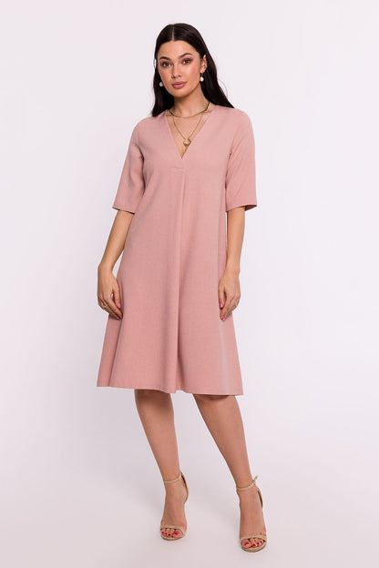  Sukienka Model B280 Pink - BeWear 