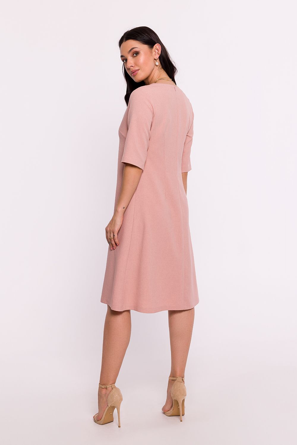  Sukienka Model B280 Pink - BeWear 