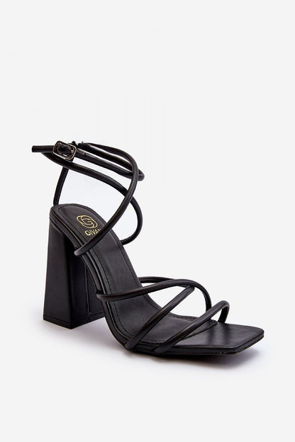  Sandały Model Josette FY2125-3 Black - Step in style 