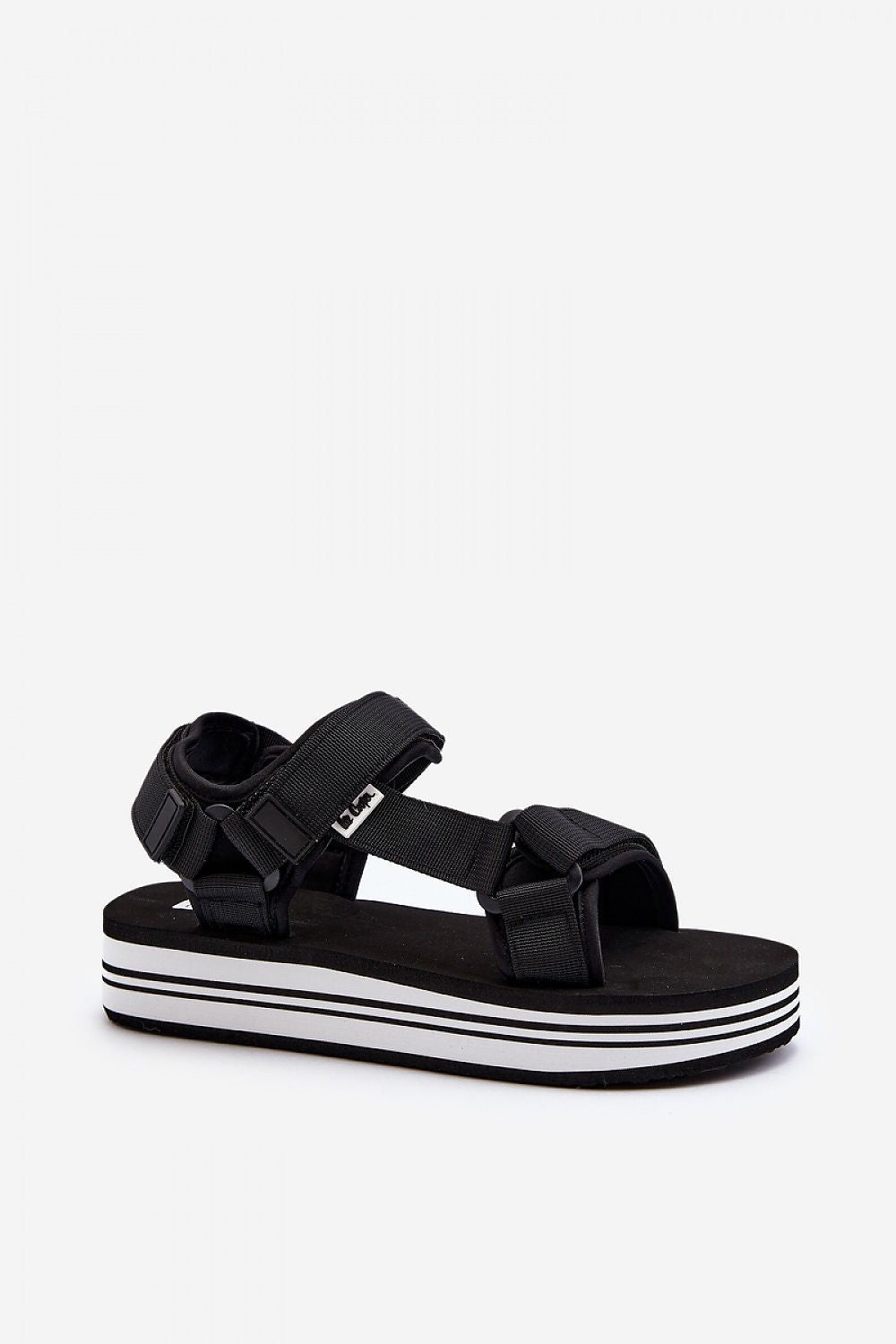 Sandały Model Lee Cooper LCW-24-05-2753 Black/White - Step in style 