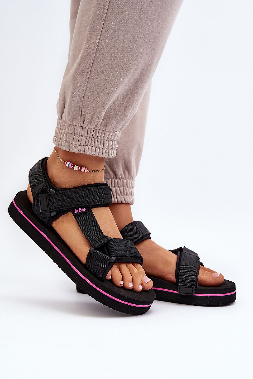  Sandały Model Lee Cooper LCW-24-05-2751L Black - Step in style 