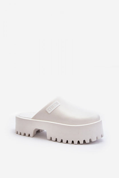  Sandał Klapki Model Big Star NN274015 White - Step in style 
