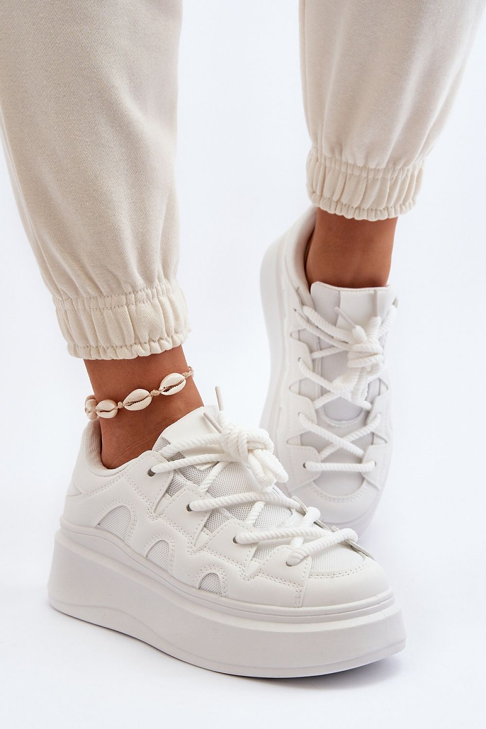   Buty Sportowe Model Vinali 55-22 White - Step in style 