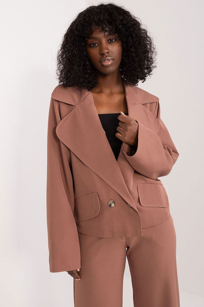   Marynarka Model LK-MA-509578.20 Brown - Lakerta 