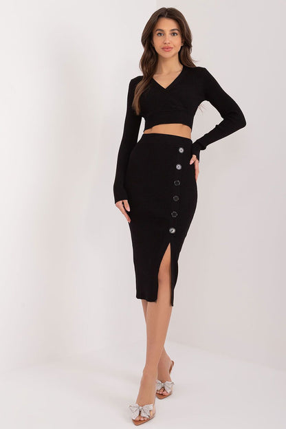  Spódnica Komplet Model EM-KMPL-ZM13013.67 Black - Factory Price 