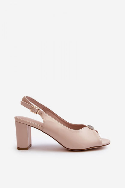  Sandały Model Trasea 24SD98-6785 Beige - Step in style 
