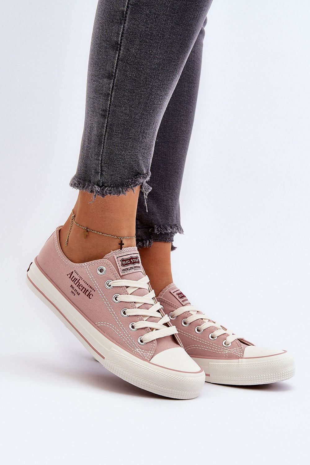   Trampki Model Big Star NN274239 Pink - Step in style 