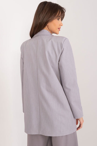   Marynarka Model DHJ-MA-18251.47 Grey - Italy Moda 