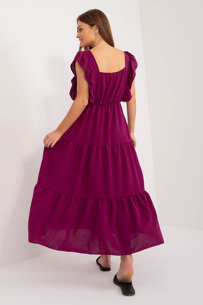  Sukienka Model DHJ-SK-8352.04 Dark Violet - Italy Moda 