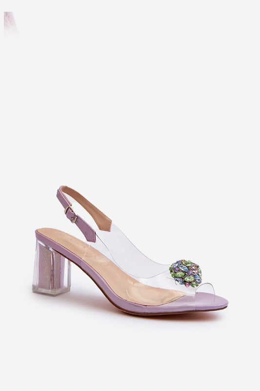  Sandały Model DA MR38-454 Violet - Step in style 