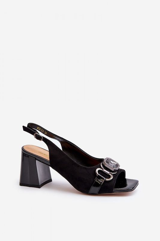  Sandały Model DA MR38-659 Black - Step in style 