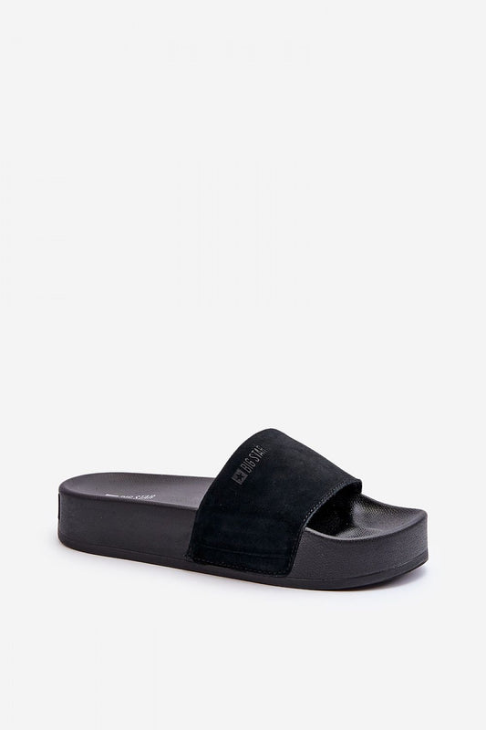  Sandał Klapki Model Big Star NN274A670 Black - Step in style 