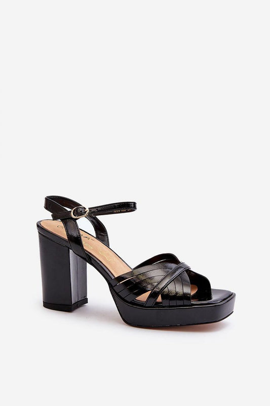  Sandały Model DA MR38-668 Black - Step in style 
