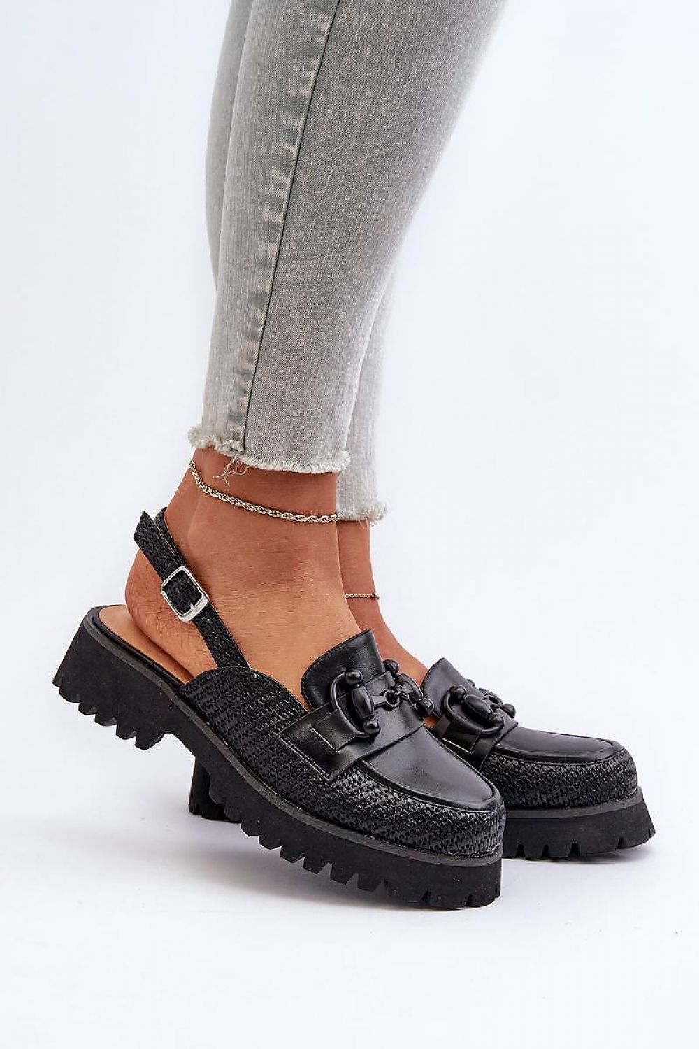  Sandały Model DA MR38-656 Black - Step in style 