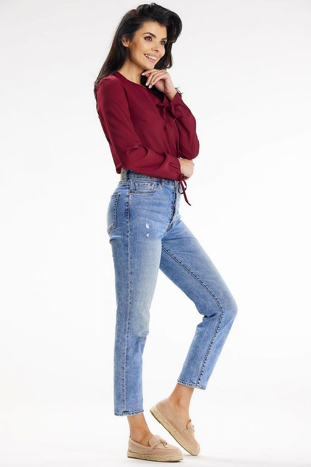   Bluzka Model A651 Claret - awama 