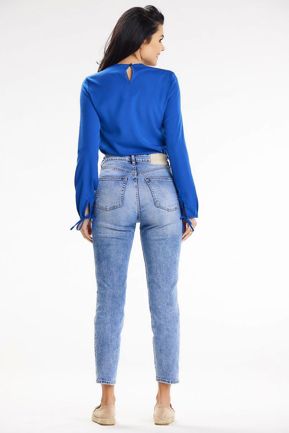   Bluzka Model A651 Blue - awama 