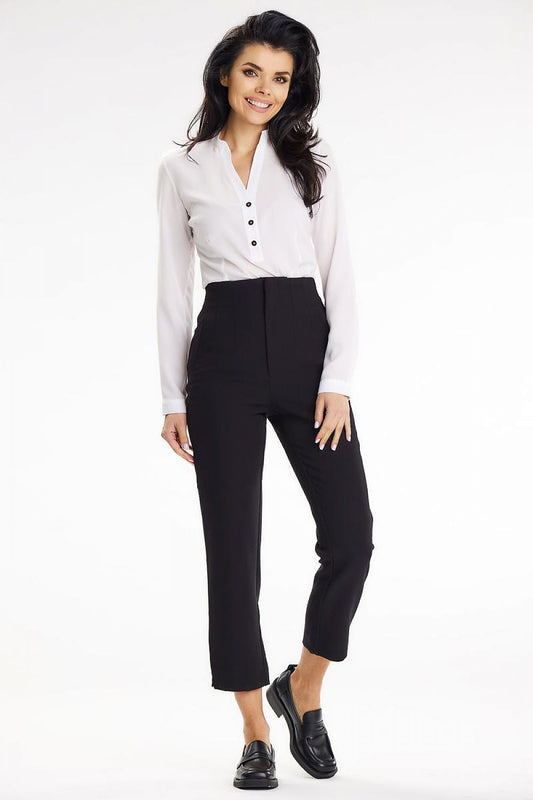   Bluzka Model A649 White - awama 