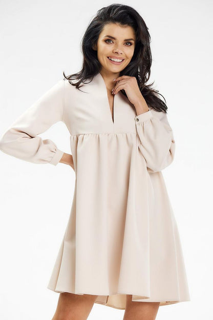  Sukienka Model A636 Beige - awama 