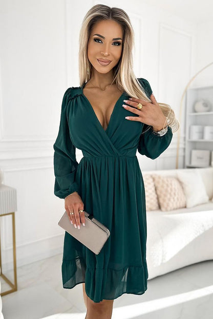   Sukienka Model Mila 538-2 Green - Numoco 