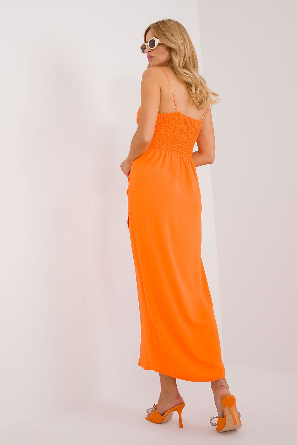   Sukienka Model DHJ-SK-18992.62 Orange - Italy Moda 
