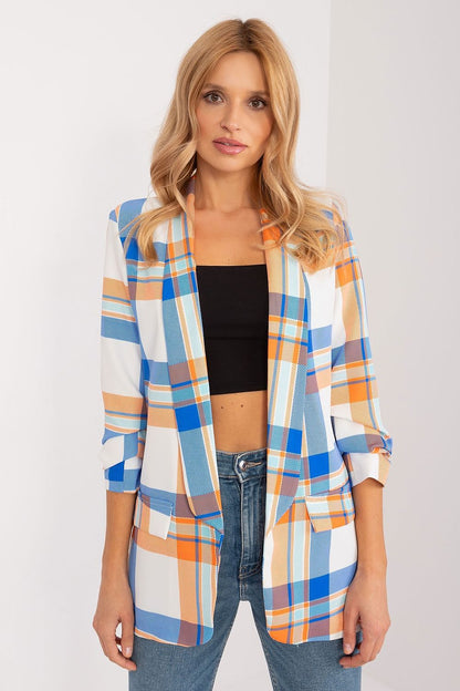   Marynarka Model DHJ-MA-18922.43 Orange - Italy Moda 