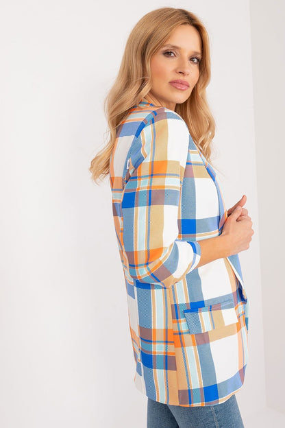   Marynarka Model DHJ-MA-18922.43 Orange - Italy Moda 