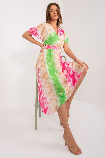  Sukienka Model DHJ-SK-15967-2.86 Dark Pink - Italy Moda 