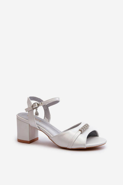  Sandały Model Narhi 20241 Silver - Step in style 