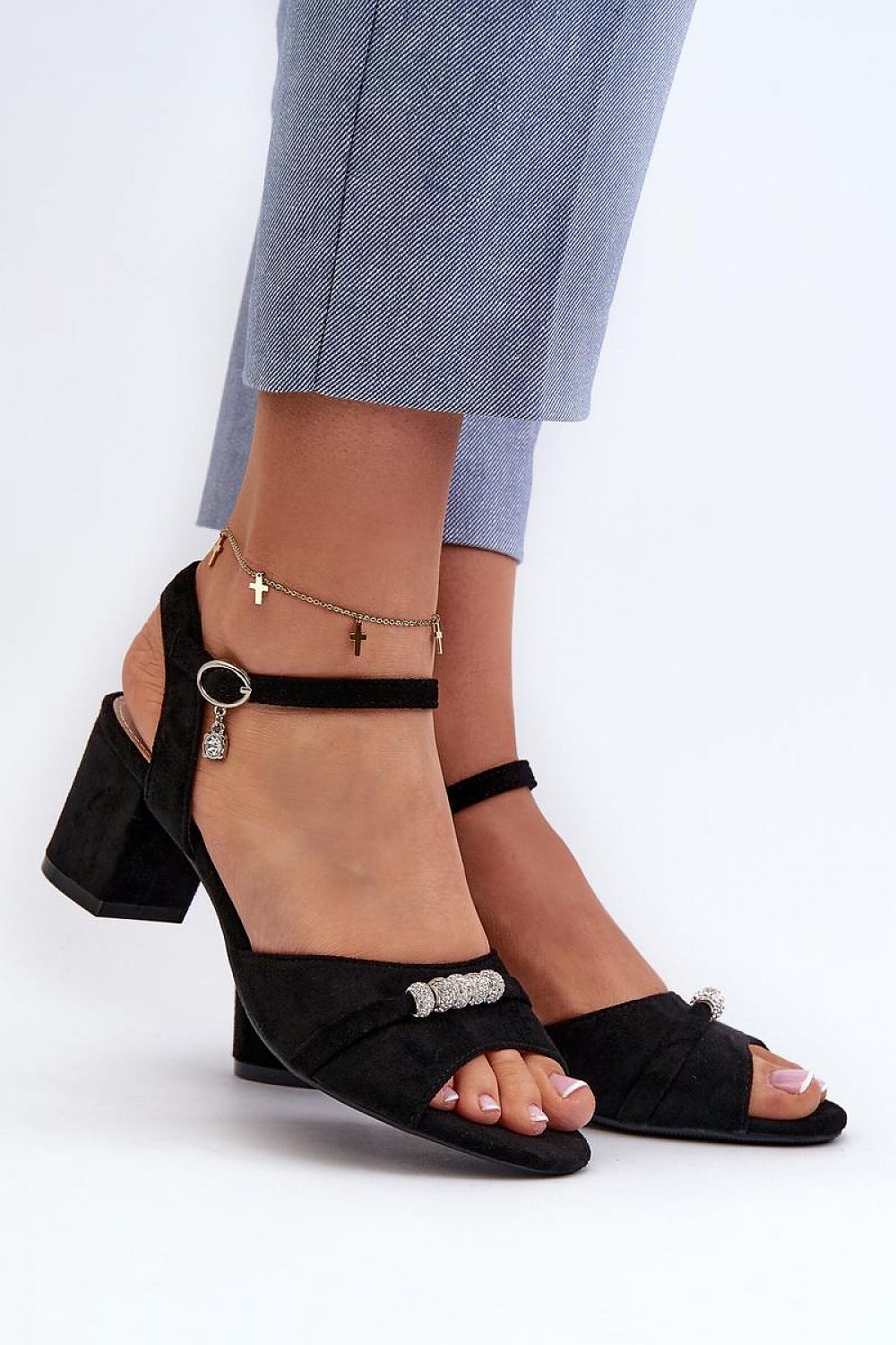  Sandały Model Narhi 20241 Black - Step in style 
