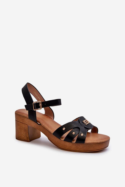  Sandały Model Assames 24SD98-6758 Black - Step in style 