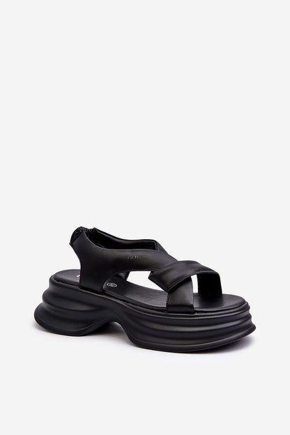  Sandały Model Goe NN2N4106 Black - Step in style 