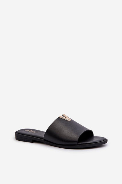  Sandał Klapki Model Maliha 24SD97-7736 Black - Step in style 