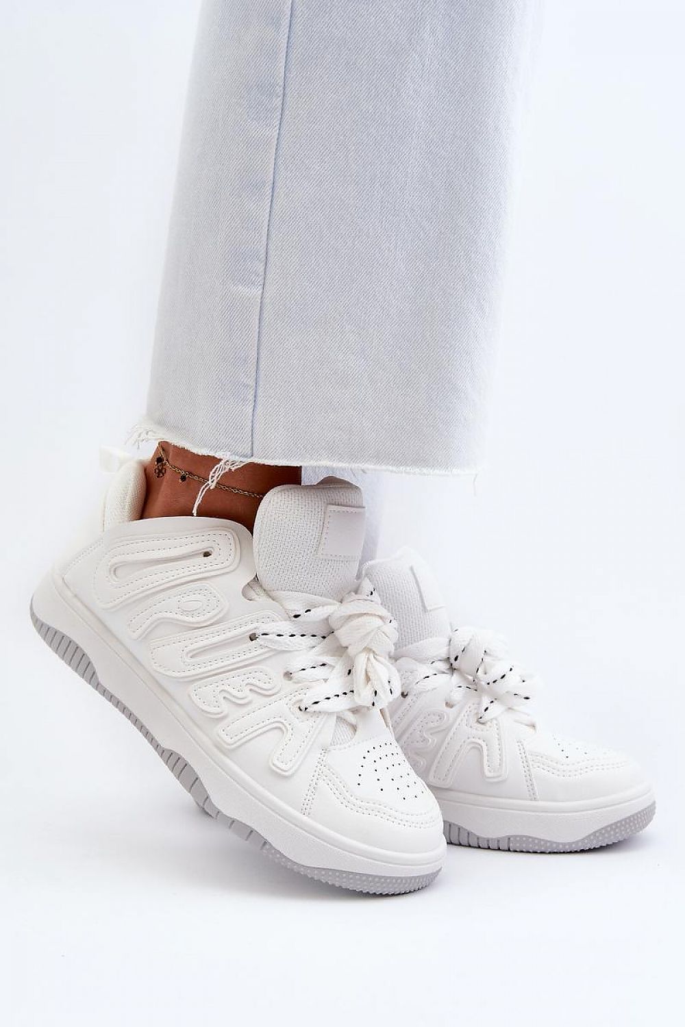   Buty Sportowe Model Berilla JD02 White - Step in style 