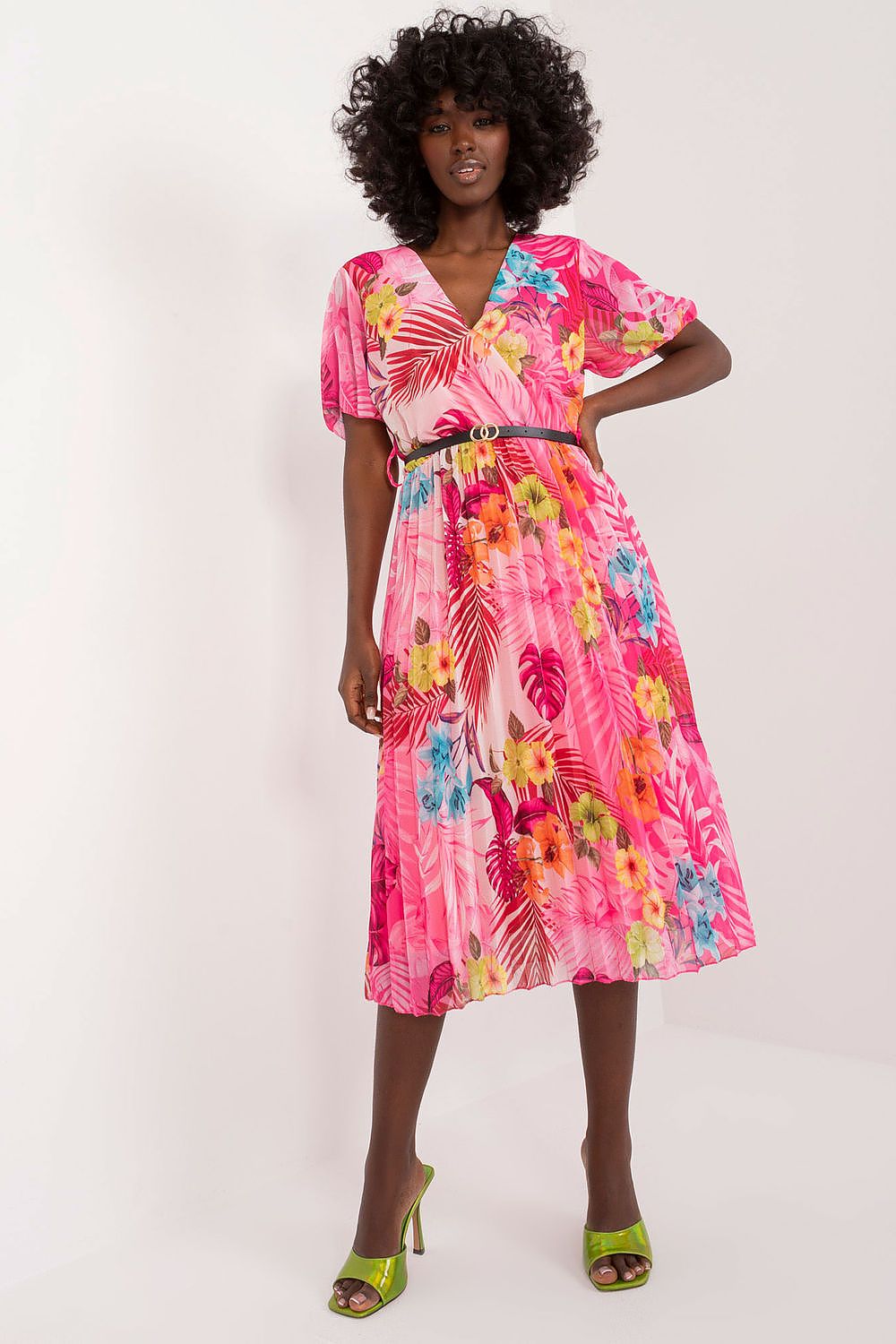  Sukienka Model DHJ-SK-13162-4.32 Pink - Italy Moda 