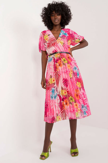  Sukienka Model DHJ-SK-13162-4.32 Pink - Italy Moda 