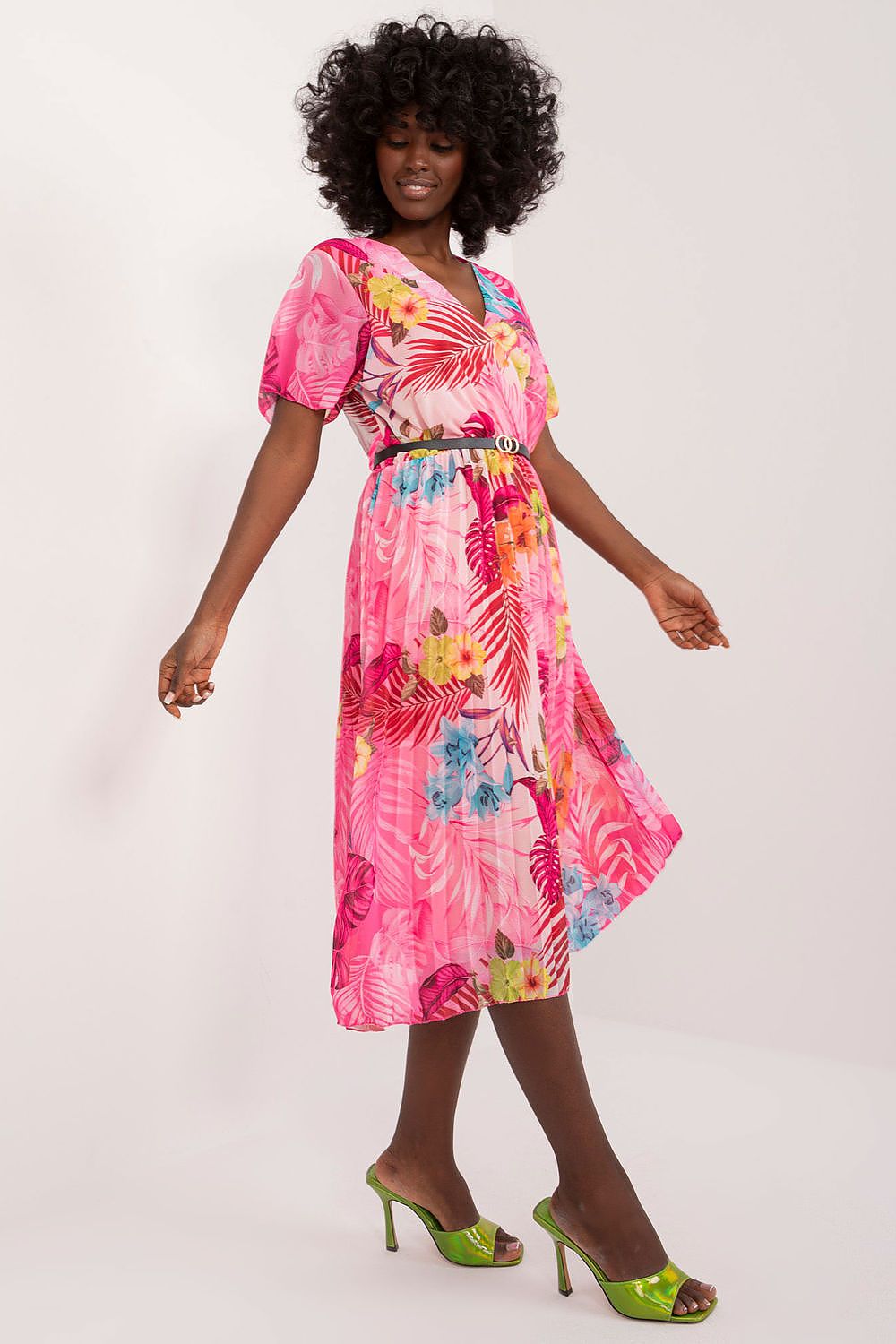  Sukienka Model DHJ-SK-13162-4.32 Pink - Italy Moda 