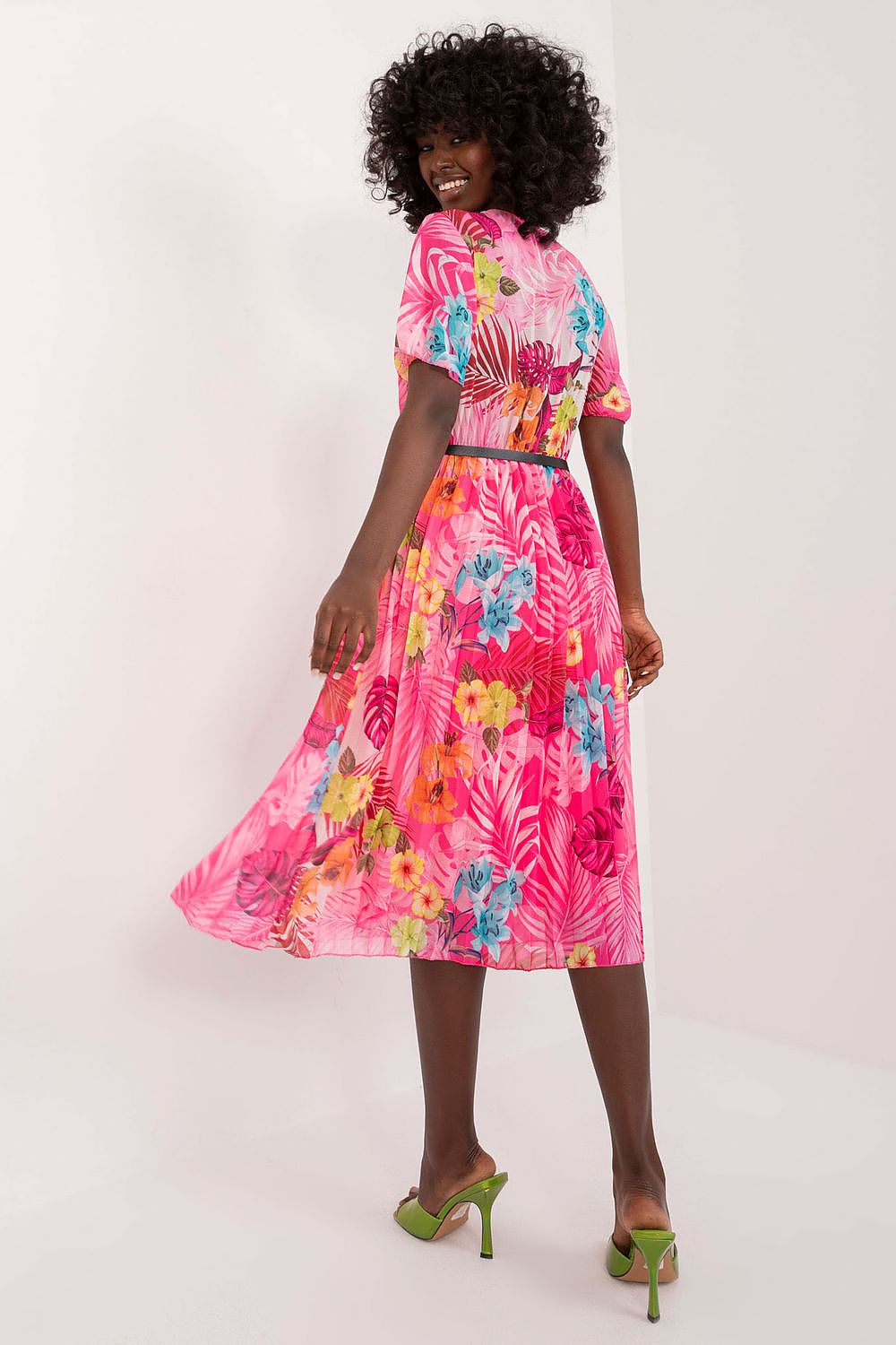  Sukienka Model DHJ-SK-13162-4.32 Pink - Italy Moda 