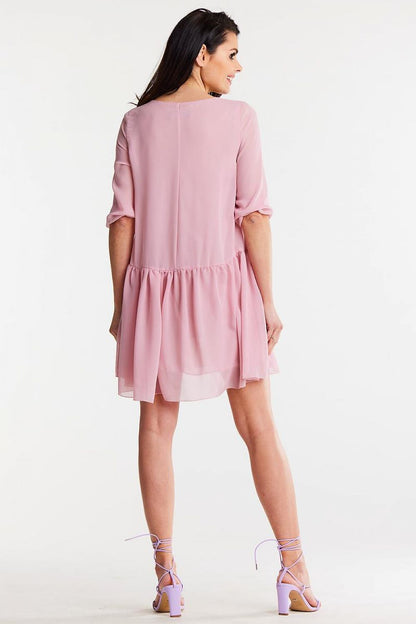 Sukienka Model A514 Powder Pink - awama 