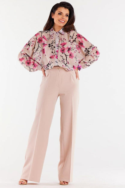   Koszula Damska Model A513 Cherry Flowers - awama 