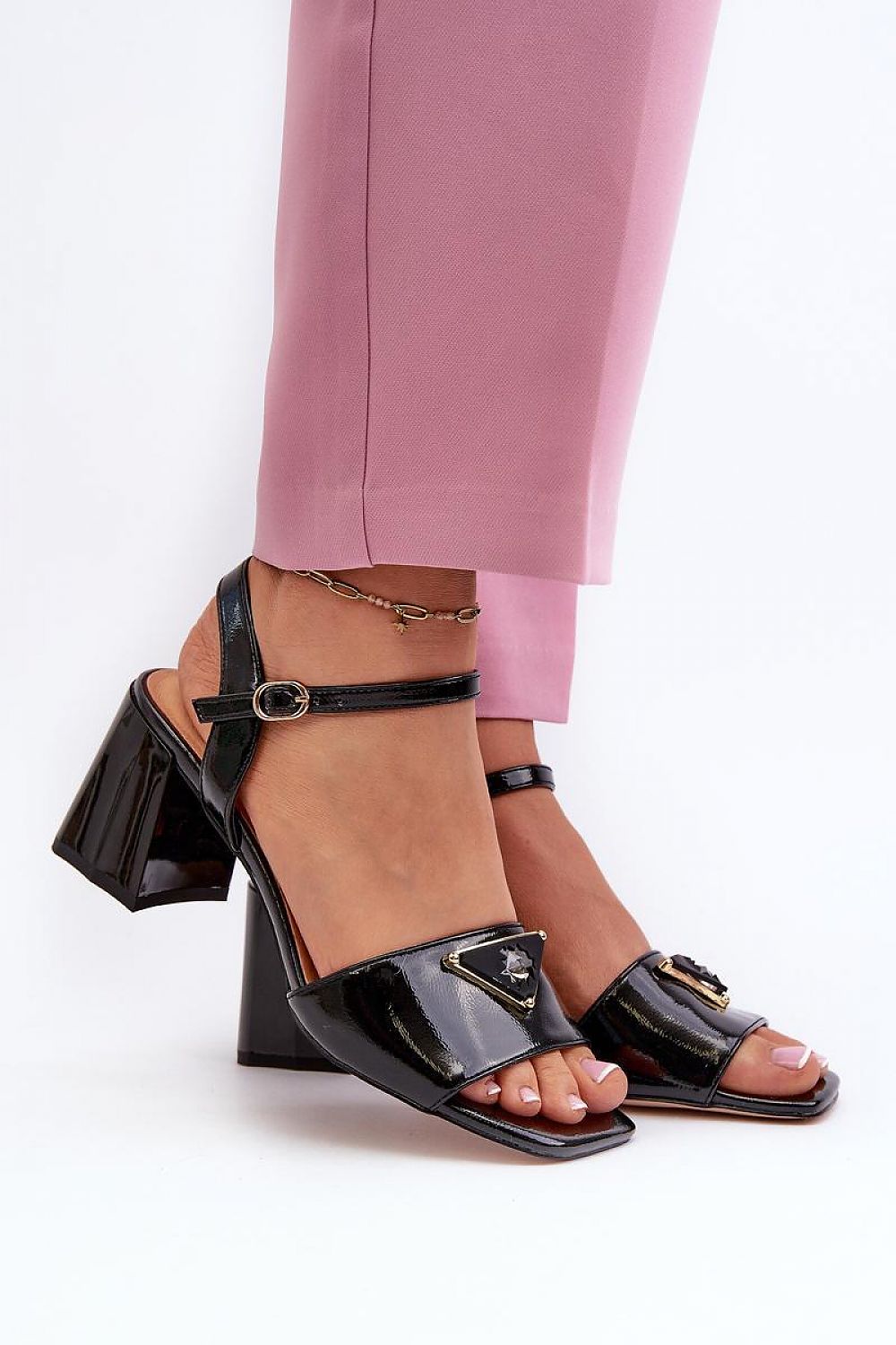  Sandały Model DA MR38-660 Black - Step in style 