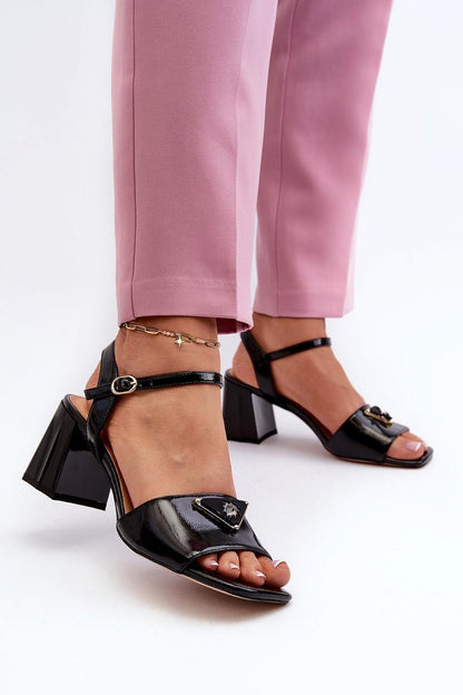  Sandały Model DA MR38-660 Black - Step in style 