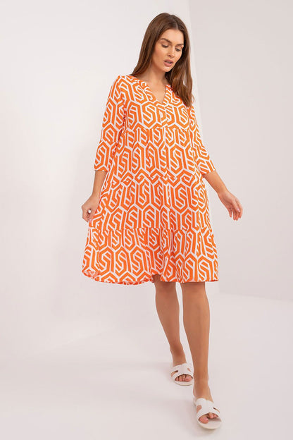  Sukienka Model D73771M30214K Orange - Sublevel 