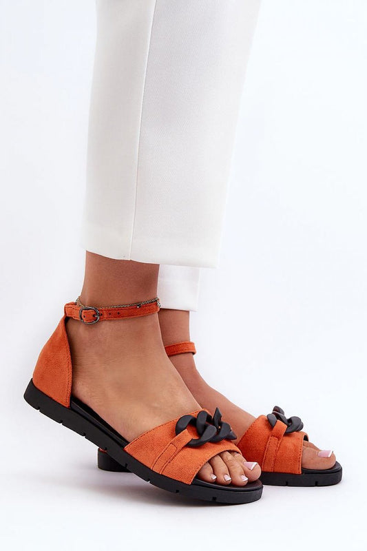  Sandały Model Vinceza 17320 Orange - Step in style 