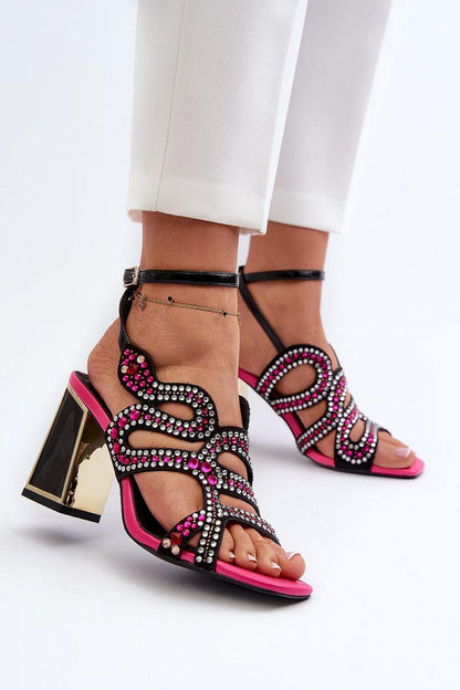  Sandały Model DA CR952 Black - Step in style 
