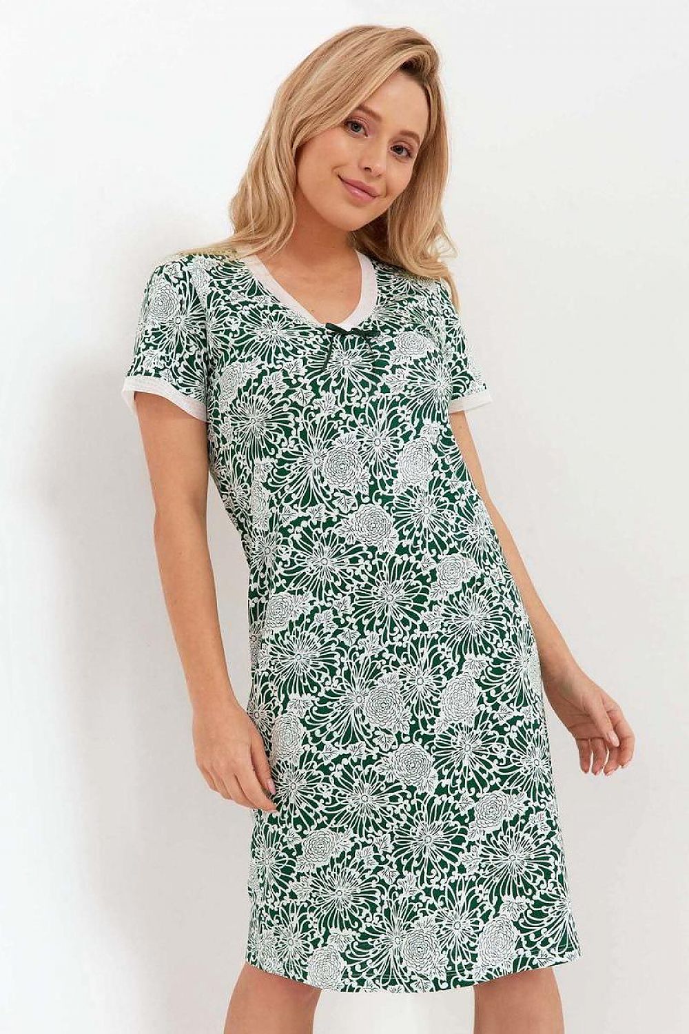  Koszulka nocna Koszula Nocna Model 237 Green - Cana 